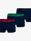 Tommy Hilfiger 3P Wb Trunk Erkek Mavi Boxer Tommy Hilfiger 3P Wb Trunk Erkek Mavi Boxer