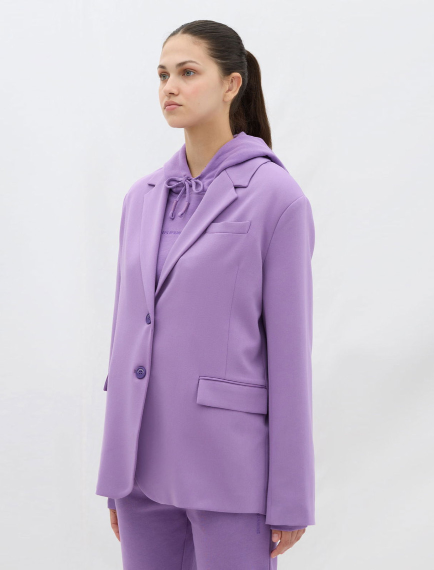 Les Benjamins 304 Kadın Mor Blazer Ceket