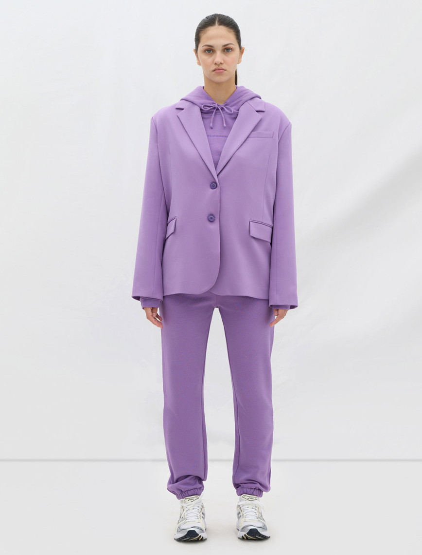 Les Benjamins 304 Kadın Mor Blazer Ceket