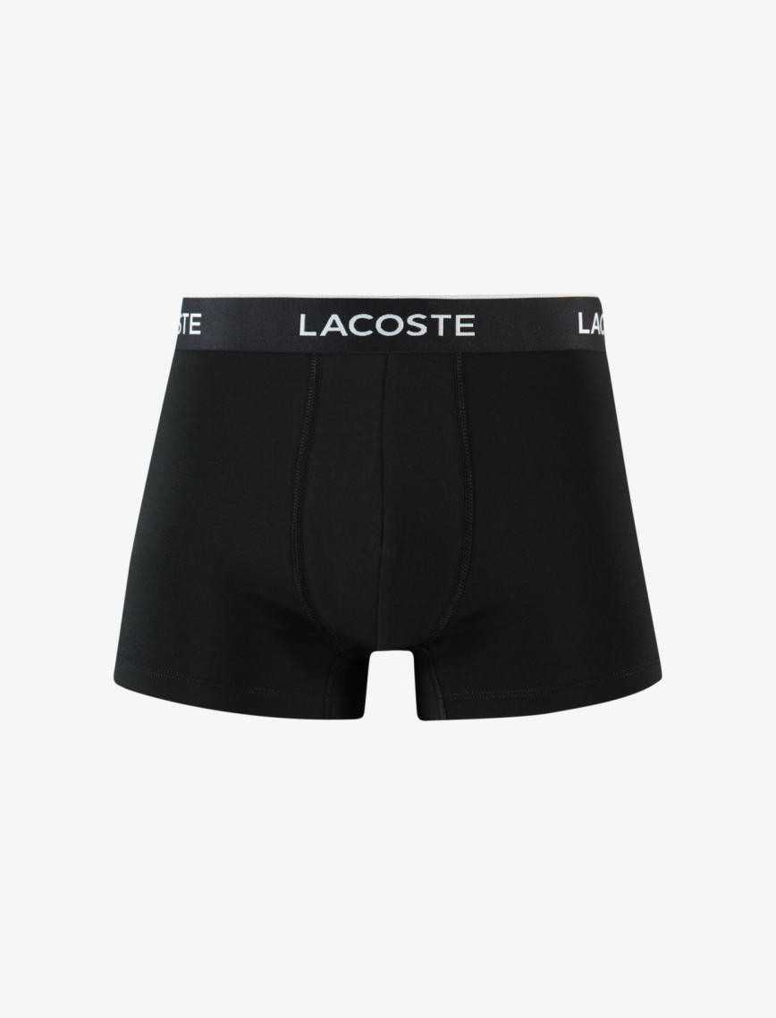 Lacoste Erkek 3'lü Siyah Boxer Lacoste Erkek 3'lü Siyah Boxer