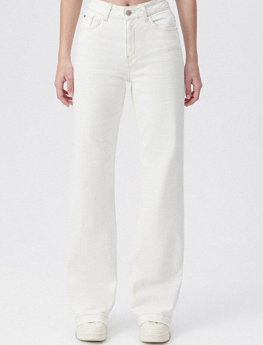 Mavi Malibu Beyaz Kolej Jean Pantolon 1010152-85277