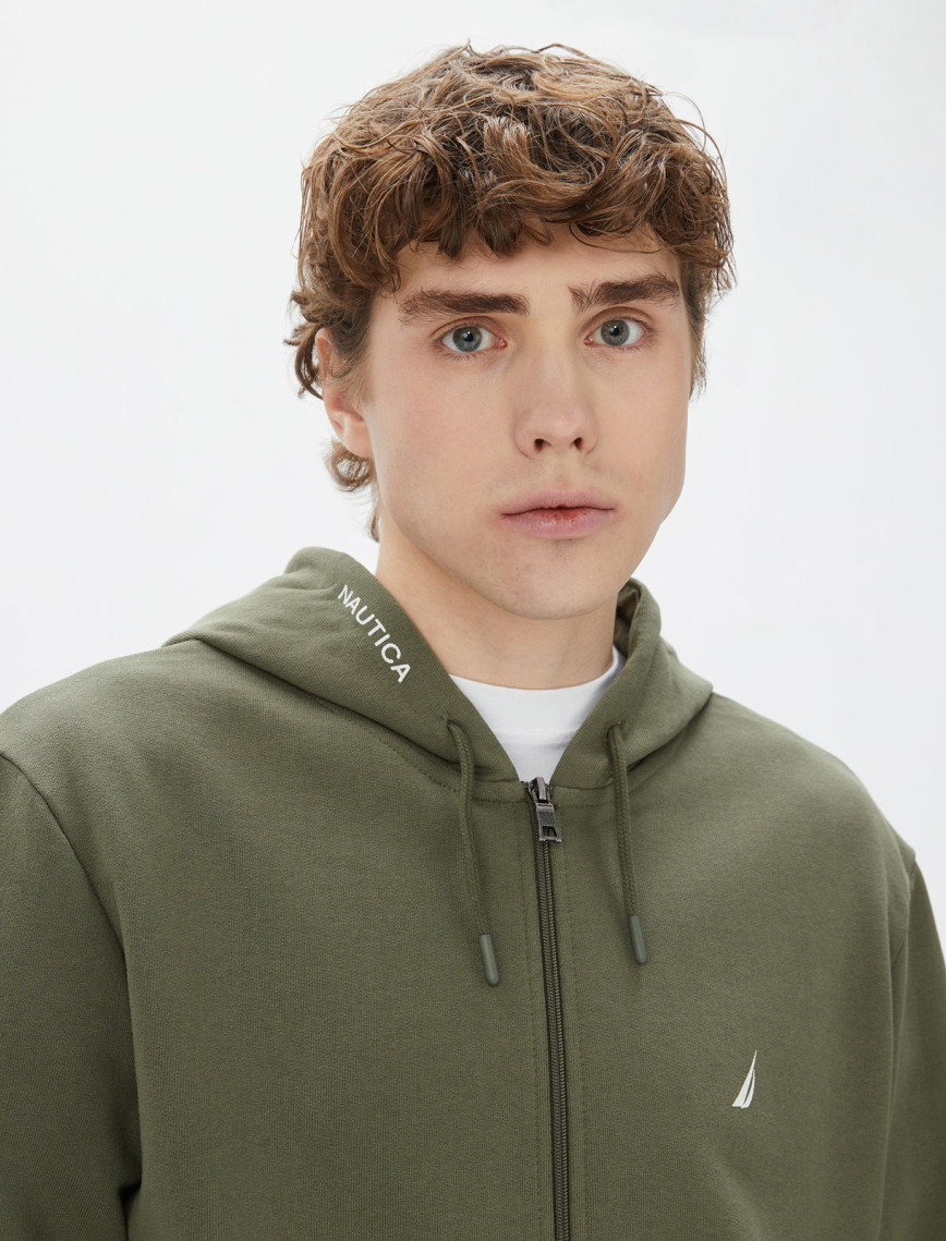 Nautica Erkek Yeşil Standart Fit Sweatshirt Nautica Erkek Yeşil Standart Fit Sweatshirt