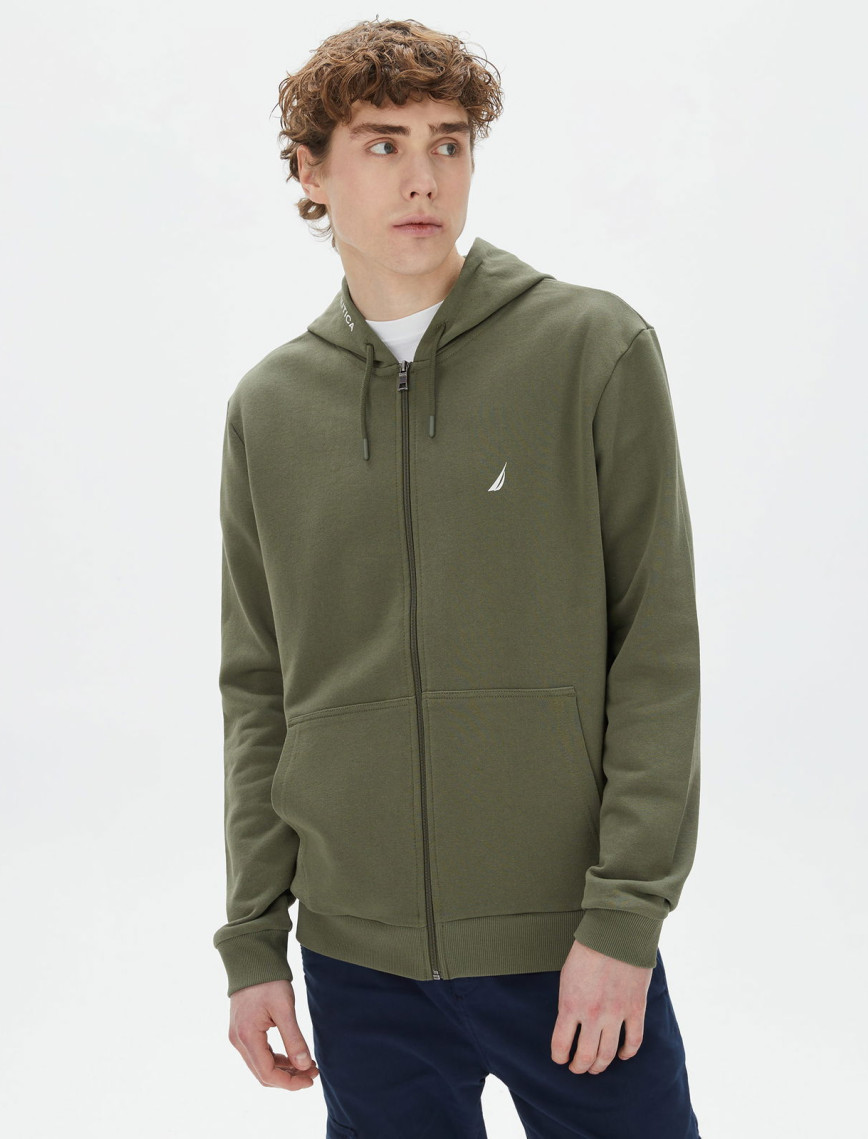 Nautica Erkek Yeşil Standart Fit Sweatshirt Nautica Erkek Yeşil Standart Fit Sweatshirt