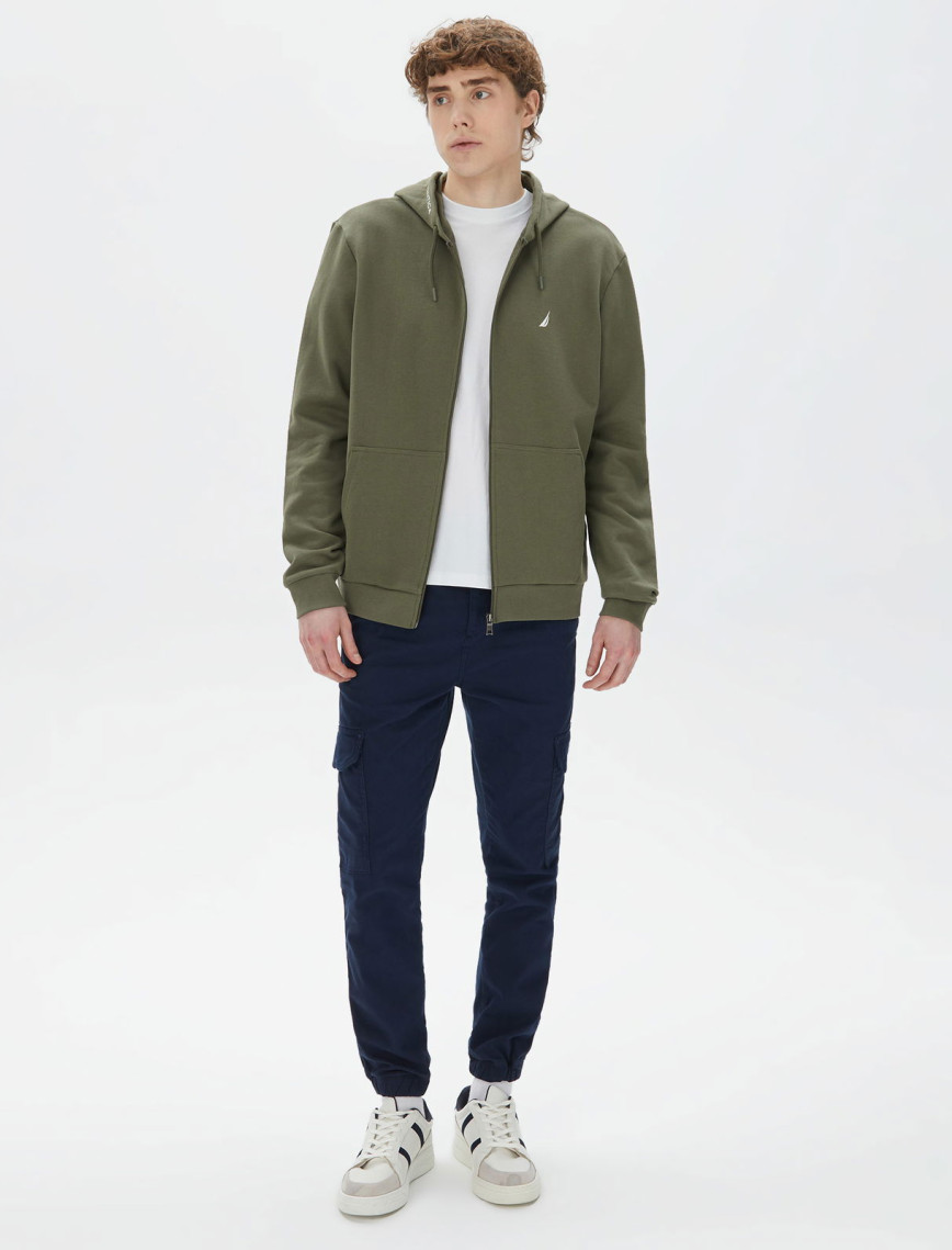 Nautica Erkek Yeşil Standart Fit Sweatshirt Nautica Erkek Yeşil Standart Fit Sweatshirt