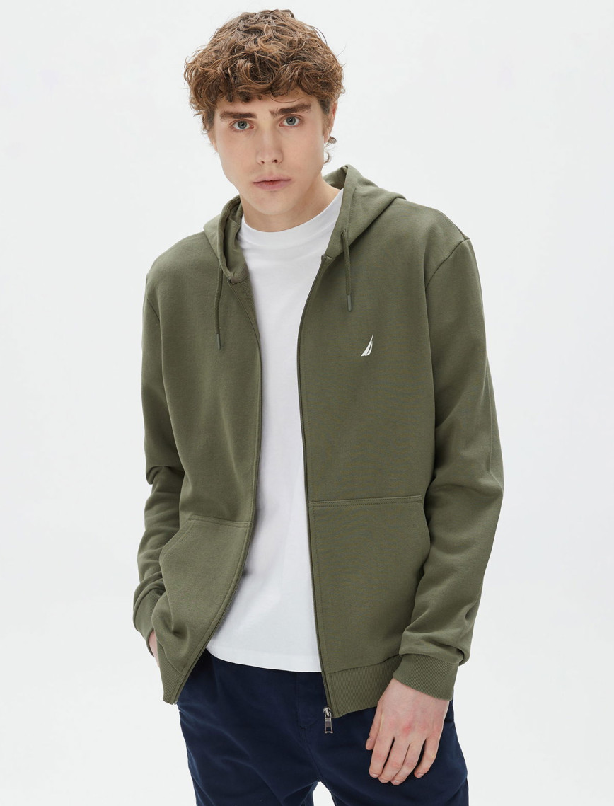 Nautica Erkek Gri Standart Fit Sweatshirt Nautica Erkek Gri Standart Fit Sweatshirt