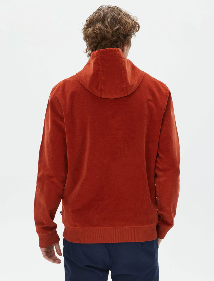 Nautica Erkek Turuncu Standart Fit Kapüşonlu Sweatshirt Nautica Erkek Turuncu Standart Fit Kapüşonlu Sweatshirt