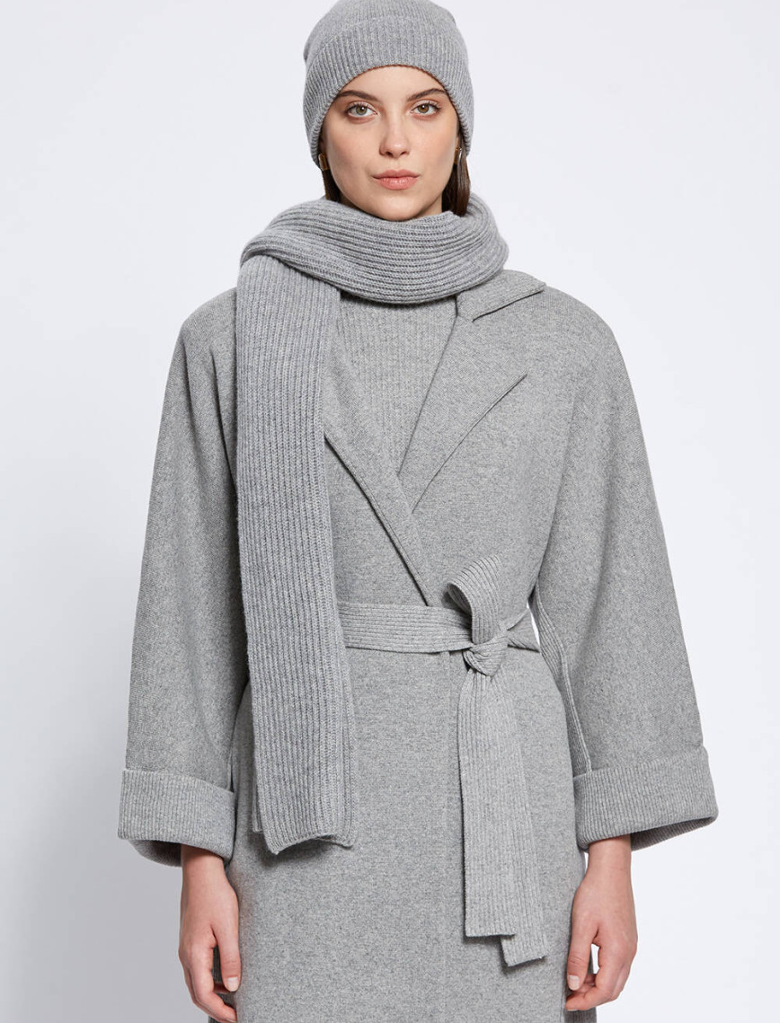 Knitss Essential Gri Kaşmir Bere Knitss Essential Gri Kaşmir Bere