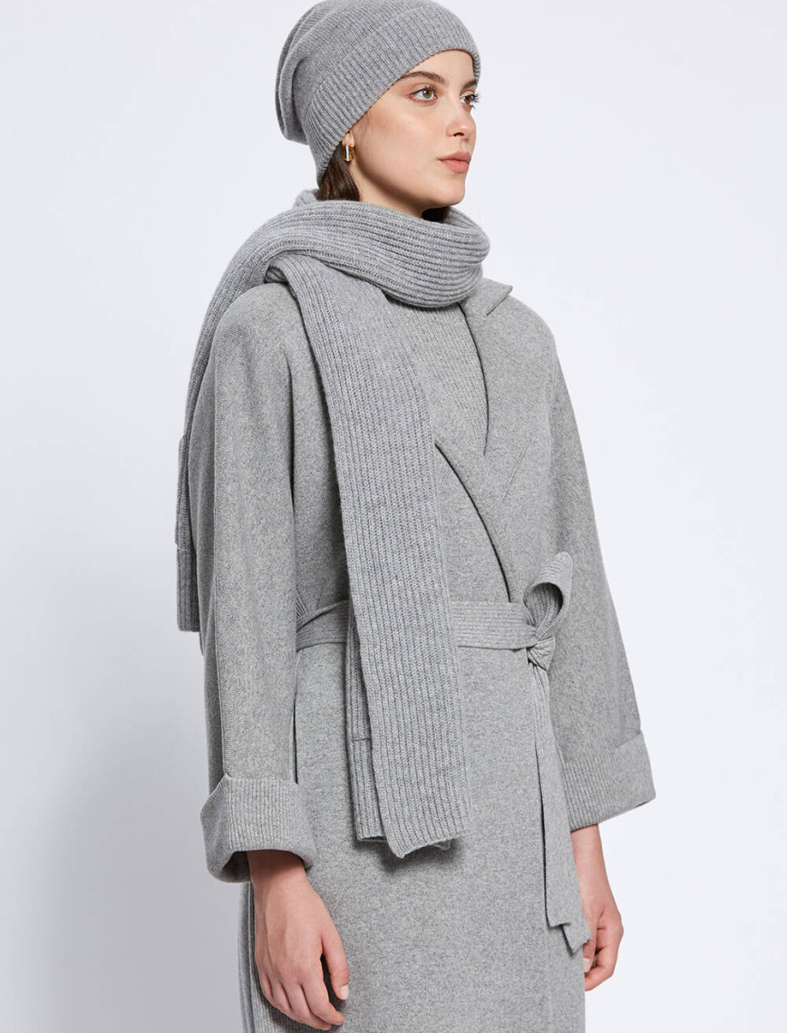 Knitss Essential Gri Kaşmir Bere Knitss Essential Gri Kaşmir Bere