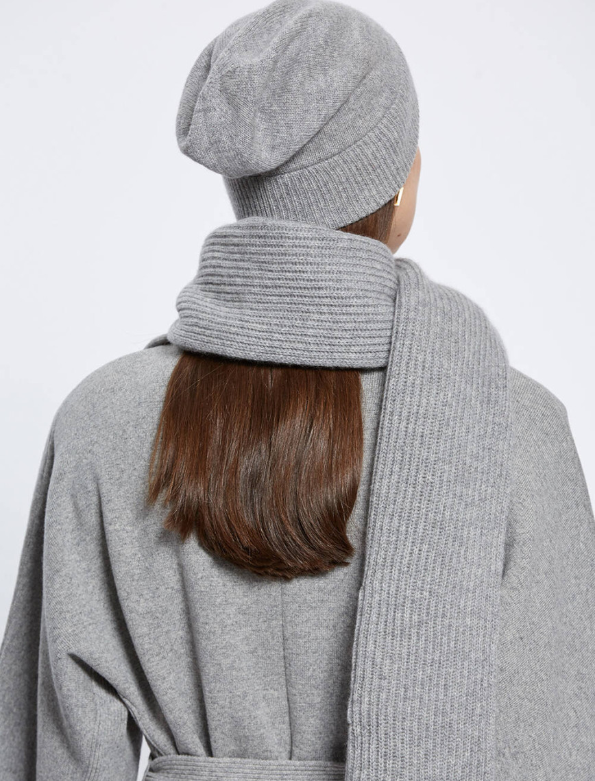 Knitss Essential Gri Kaşmir Bere Knitss Essential Gri Kaşmir Bere