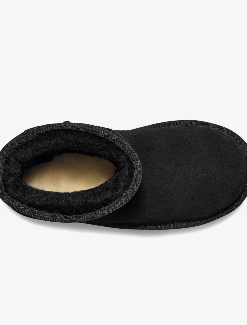 UGG Australia Classic Mini Platform Genç Çocuk Siyah Bot UGG Australia Classic Mini Platform Genç Çocuk Siyah Bot