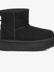 UGG Australia Classic Mini Platform Genç Çocuk Siyah Bot UGG Australia Classic Mini Platform Genç Çocuk Siyah Bot