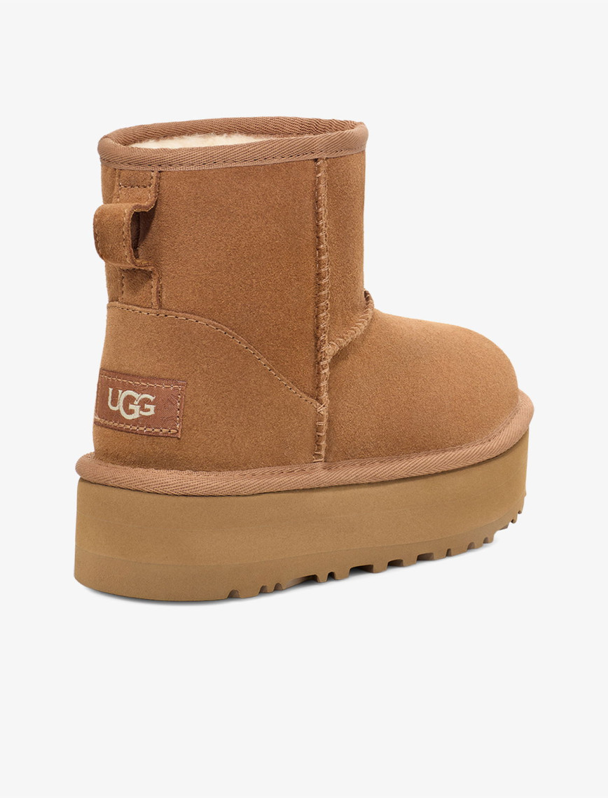 UGG Classic Mini Platform Genç Çocuk Taba Bot UGG Classic Mini Platform Genç Çocuk Taba Bot