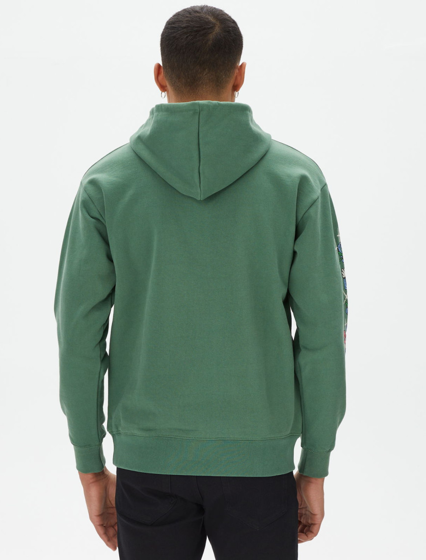 Market Fantasy Farm Pullover Erkek Yeşil Hoodie Market Fantasy Farm Pullover Erkek Yeşil Hoodie