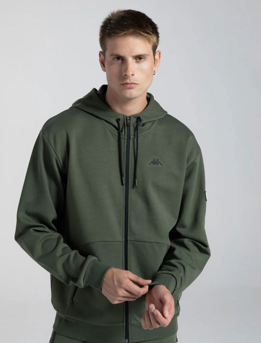 Kappa Authentic Aika Erkek Siyah Günlük Fermuarlı Sweatshirt Kappa Authentic Aika Erkek Siyah Günlük Fermuarlı Sweatshirt