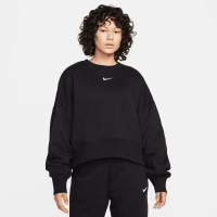 Nike Sportswear Phoenix Fleece Oversize Crew Kadın Siyah Sweatshirt Nike Sportswear Phoenix Fleece Oversize Crew Kadın Siyah Sweatshirt