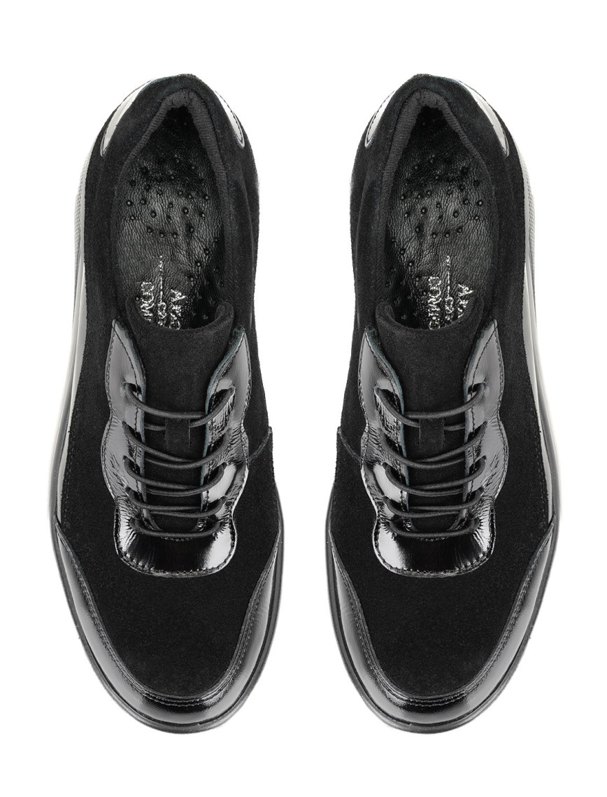 Kadın Siyah DesaComfort Deri Günlük Ayakkabı Kadın Siyah DesaComfort Deri Günlük Ayakkabı