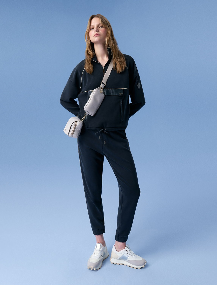 Alika Siyah Kadın Jogger Eşofman Alika Siyah Kadın Jogger Eşofman