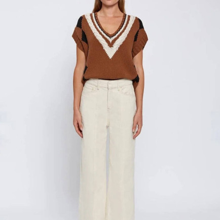 Knitss Yüksek Bel Naturel Denim Pantolon Knitss Yüksek Bel Naturel Denim Pantolon