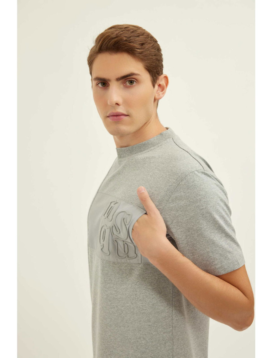 Nasaqu Erkek Uru City Gri Krom T-Shirt Nasaqu Erkek Uru City Gri Krom T-Shirt