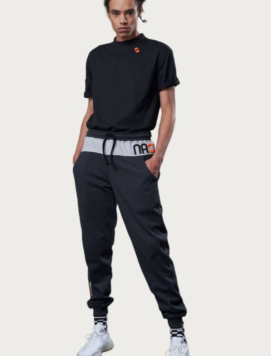 Nasaqu Unisex Rebu Jogger İndigo Mavisi Eşofman Altı