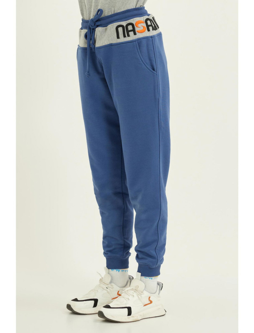 Nasaqu Unisex Rebu Jogger İndigo Mavisi Eşofman Altı