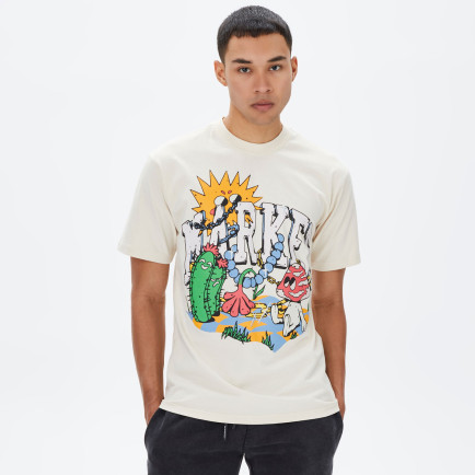 Market Fantasy Farm Erkek Krem T-Shirt Market Fantasy Farm Erkek Krem T-Shirt