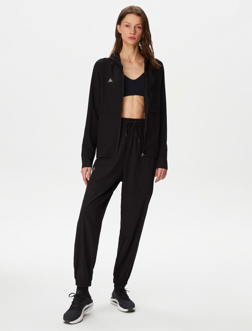 Kappa Authentic Maon Kadın Siyah Günlük Eşofman Altı Kappa Authentic Maon Kadın Siyah Günlük Eşofman Altı