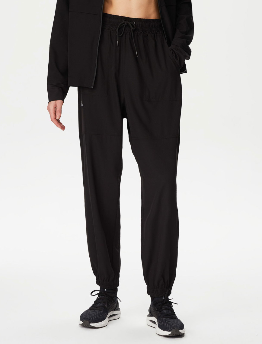 Kappa Authentic Maon Kadın Siyah Günlük Eşofman Altı Kappa Authentic Maon Kadın Siyah Günlük Eşofman Altı