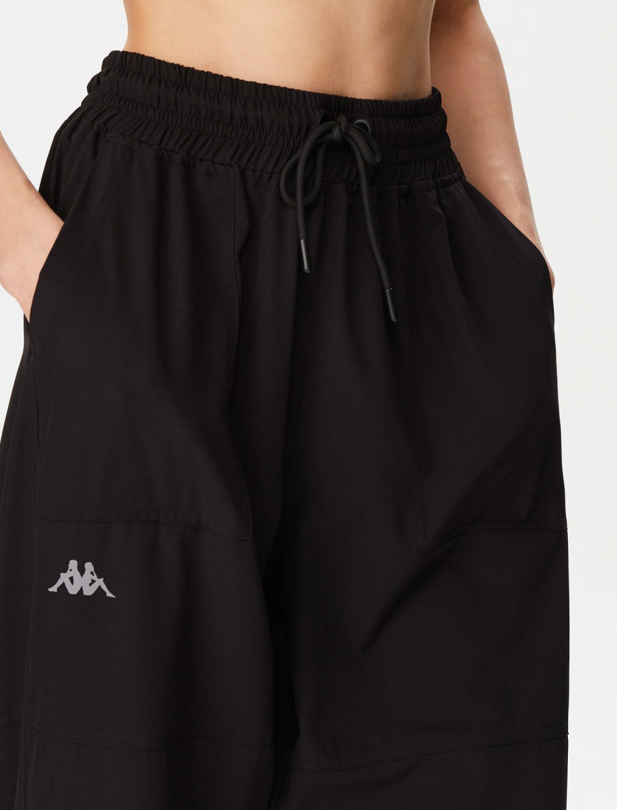 Kappa Authentic Maon Kadın Siyah Günlük Eşofman Altı Kappa Authentic Maon Kadın Siyah Günlük Eşofman Altı