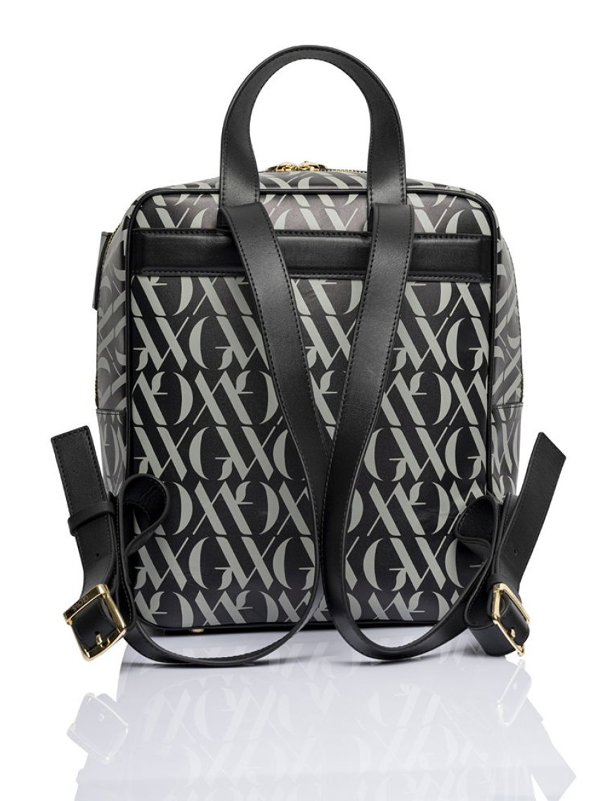 Glows Capella Kadın Deri Sırt Çantası Siyah Glows Capella Kadın Deri Sırt Çantası Siyah