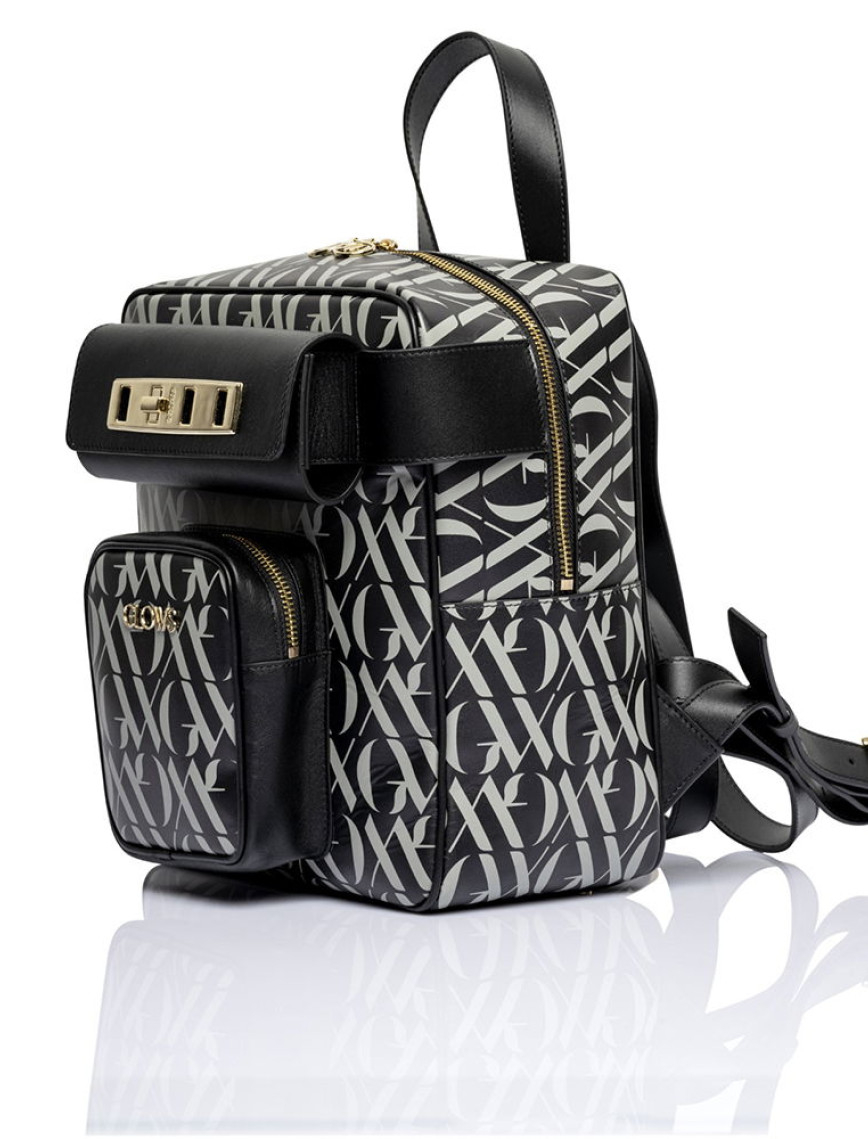 Glows Capella Kadın Deri Sırt Çantası Siyah Glows Capella Kadın Deri Sırt Çantası Siyah