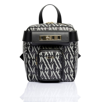 Glows Capella Kadın Deri Sırt Çantası Siyah