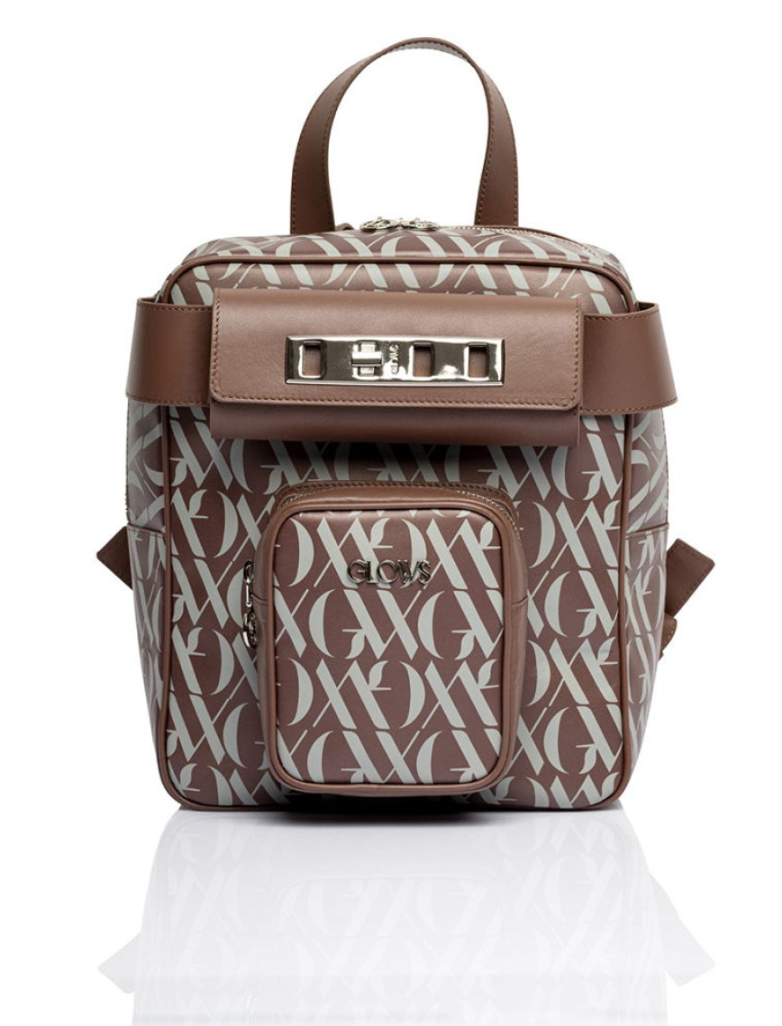 Glows Capella Kadın Deri Sırt Çantası Kahverengi Glows Capella Kadın Deri Sırt Çantası Kahverengi