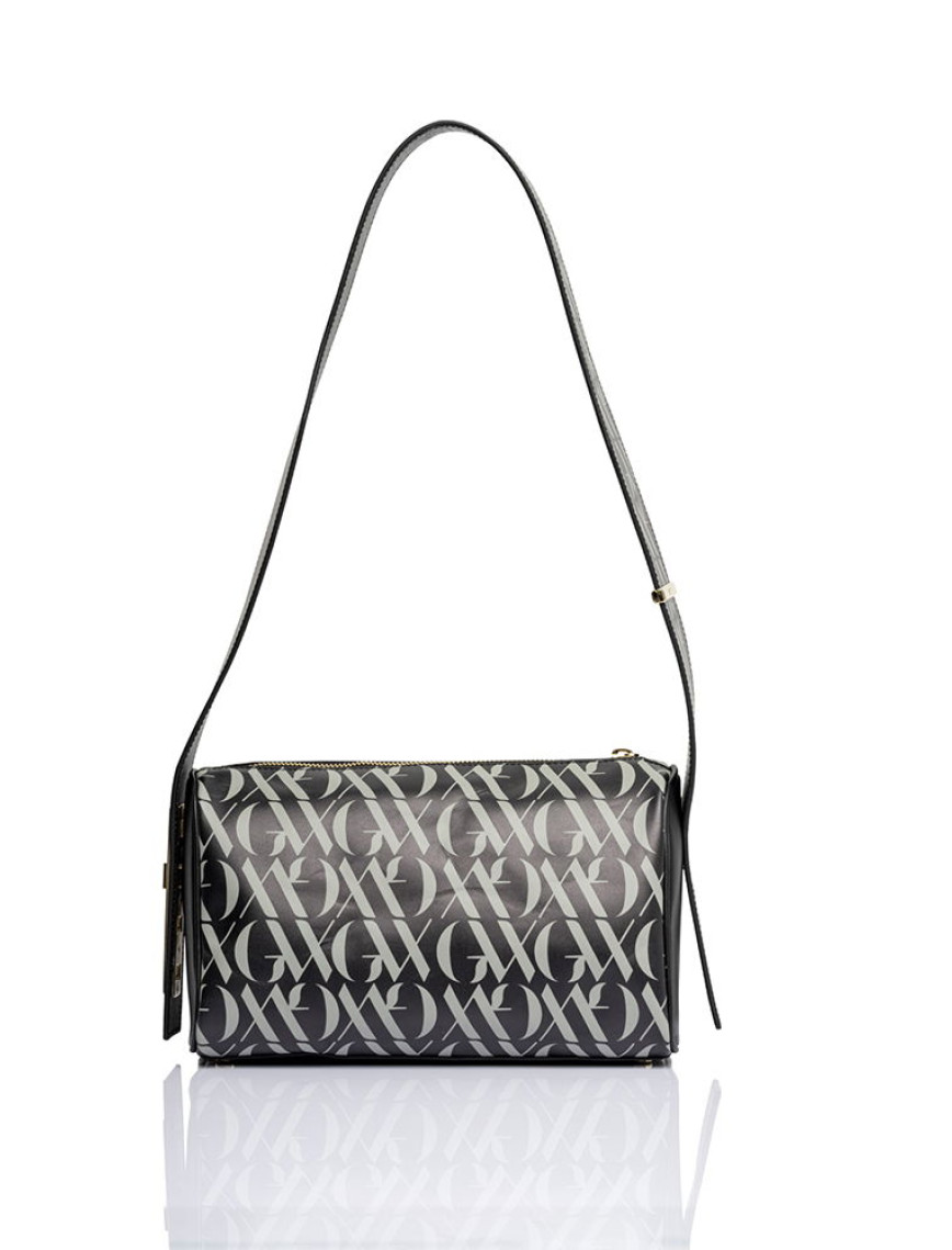 Glows Rigel Kadın Deri Barrel Çanta Siyah Glows Rigel Kadın Deri Barrel Çanta Siyah