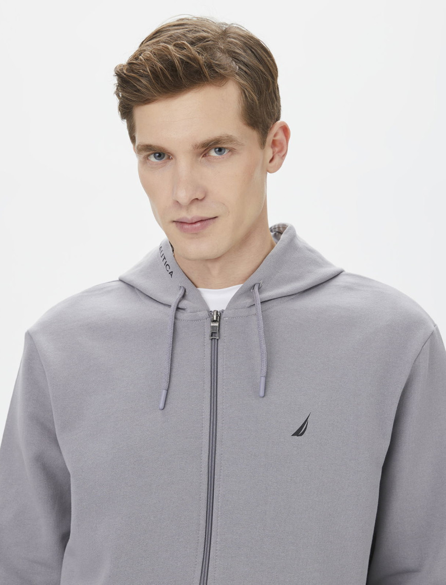 Nautica Erkek Gri Standart Fit Sweatshirt Nautica Erkek Gri Standart Fit Sweatshirt