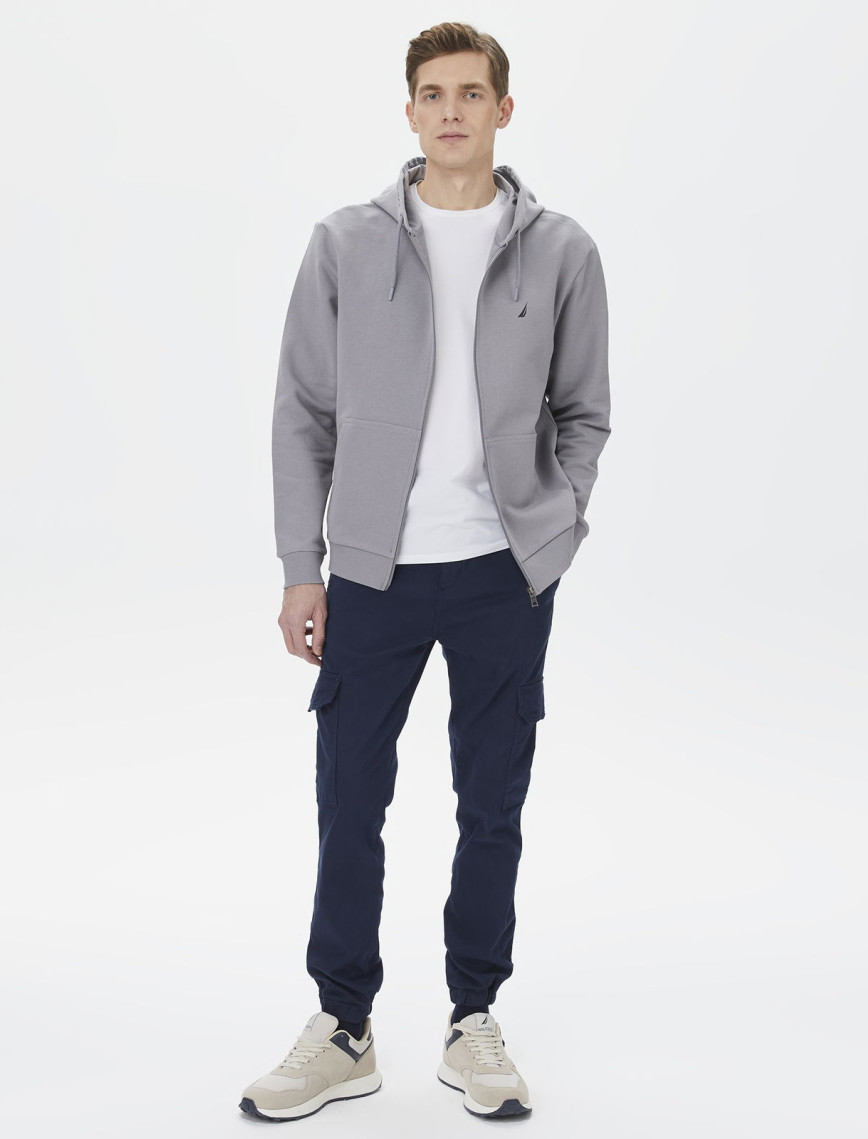 Nautica Erkek Gri Standart Fit Sweatshirt Nautica Erkek Gri Standart Fit Sweatshirt