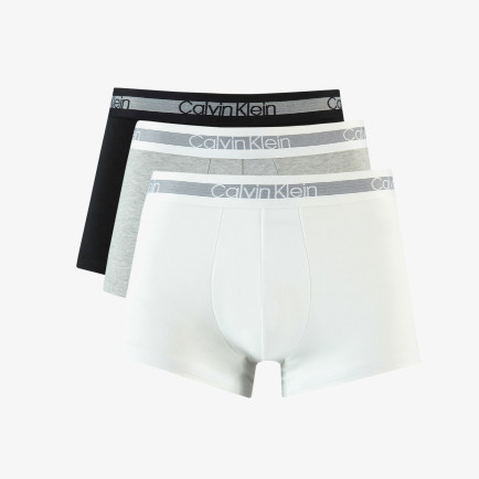 Calvin Klein 3'lü Trunk Erkek Siyah/Beyaz/Gri Boxer Calvin Klein 3'lü Trunk Erkek Siyah/Beyaz/Gri Boxer