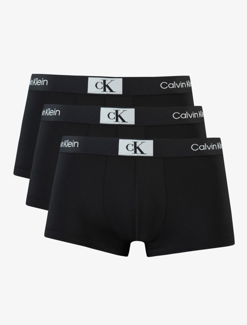 Calvin Klein Love Rise Trunk 3'lü Erkek Siyah Boxer