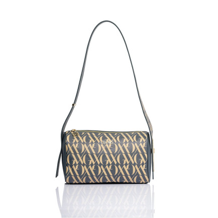 Glows Rigel Kadın Deri Barrel Çanta Mavi Glows Rigel Kadın Deri Barrel Çanta Mavi