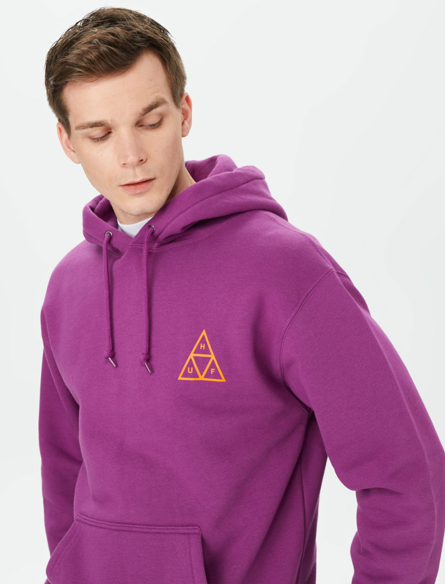 HUF Set Tt Erkek Mor Hoodie