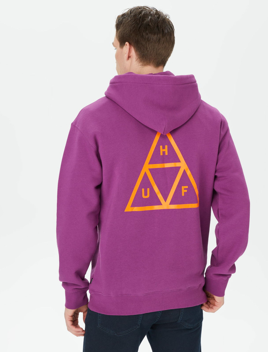 HUF Set Tt Erkek Mor Hoodie