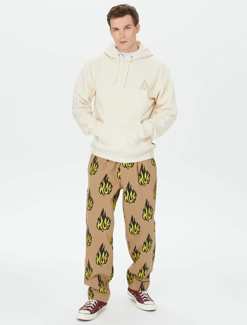 HUF Set Tt Erkek Bej Hoodie