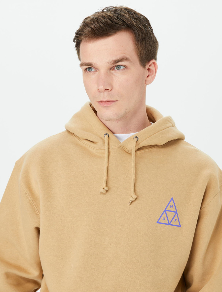 HUF Set Tt Erkek Bej Hoodie