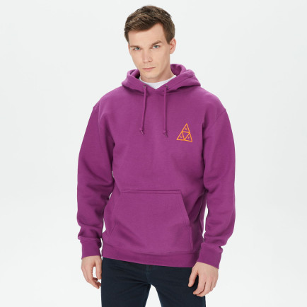 HUF Set Tt Erkek Mor Hoodie HUF Set Tt Erkek Mor Hoodie