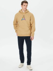 HUF No-Fi Tt Erkek Bej Hoodie