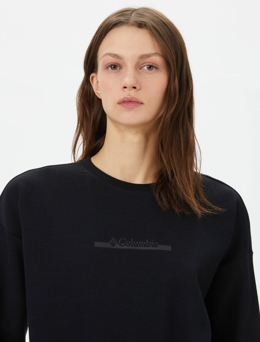 Columbia Bar Split Kadın Siyah Günlük Sweatshirt Columbia Bar Split Kadın Siyah Günlük Sweatshirt