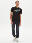 The Hundreds Industry Slant Erkek Siyah T-Shirt The Hundreds Industry Slant Erkek Siyah T-Shirt