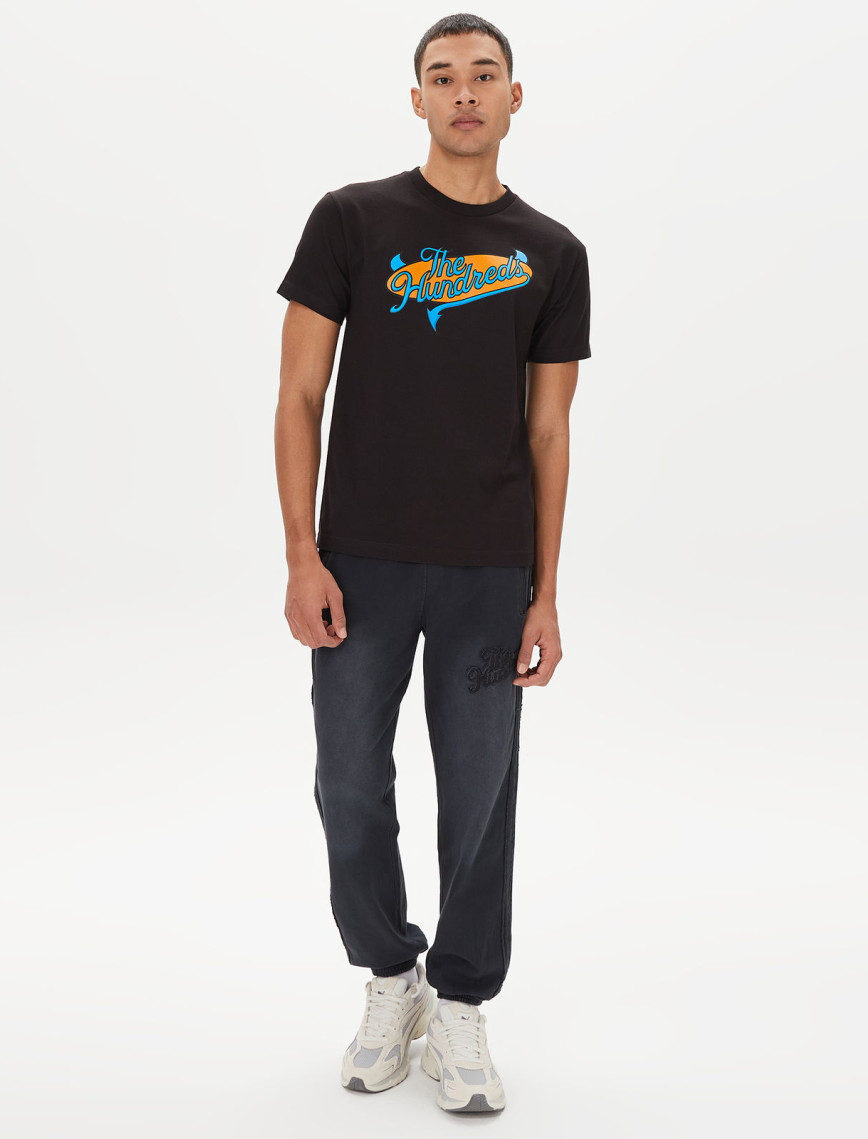 The Hundreds Industry Slant Erkek Siyah T-Shirt The Hundreds Industry Slant Erkek Siyah T-Shirt