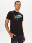 The Hundreds Industry Slant Erkek Siyah T-Shirt The Hundreds Industry Slant Erkek Siyah T-Shirt