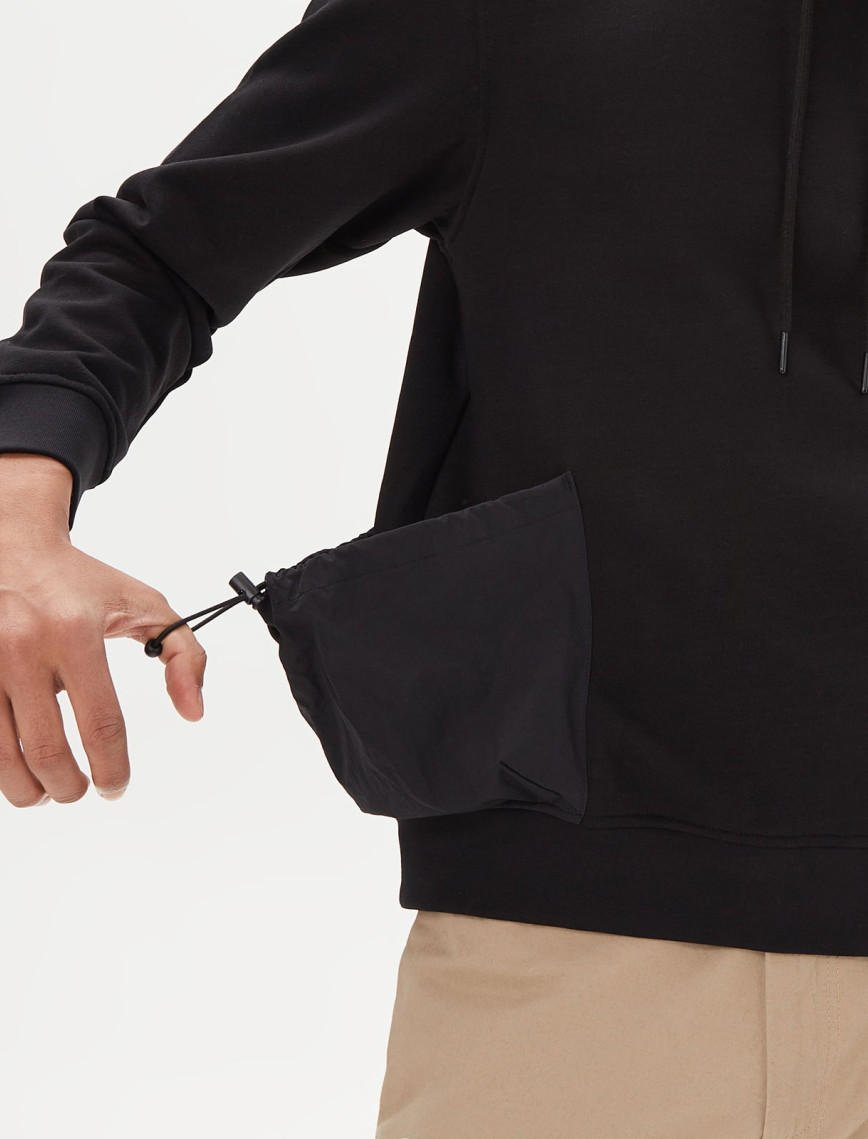 The Hundreds Bucket Erkek Siyah Hoodie The Hundreds Bucket Erkek Siyah Hoodie